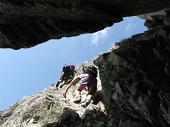 Da Carona al Pizzo del Becco (2507 m.) per via ferrata, con discesa dal Passo di Sardegnana, Lago Colombo e Laghi Gemelli il 25 agosto 2009 -  FOTOGALLERY